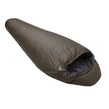 ANDES MOUNTAIN Pear Grey Goose Down Mummy Sleeping Bag with 20D Nylon Water Repellent Ripstop 800 g Goose Down Filling FP 700 for Adult Mountaineering Hiking Backpacking Camping in Winter and Extreme Cold Weather