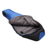 ANDES MOUNTAIN Pitaya Grey Goose Down Mummy Sleeping Bag with 20D Nylon Water Repellent Ripstop 1500 g Goose Down Filling FP 800 for Adult Mountaineering Hiking Backpacking Camping in Winter and Extreme Cold Weather