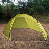 1.5 Person Ultralight 15D 2-side silicone coating nylon waterproof ripstop  Backpacking Tent with 3 carbon fiber poles