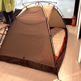 2 person light weight breathable PC cotton inner use tent for backpacking multi-use scenario